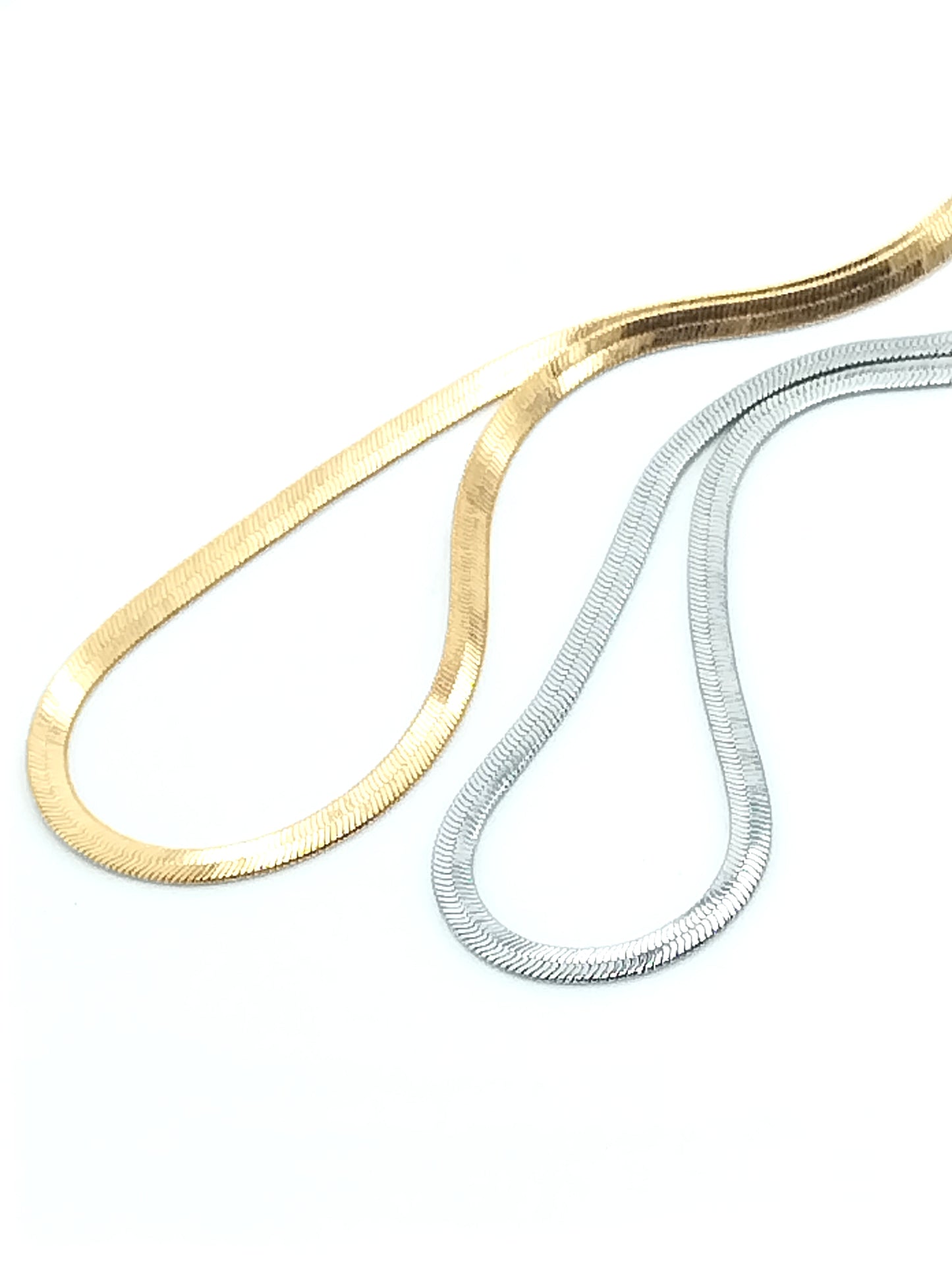 Silver Snake Chain Necklace