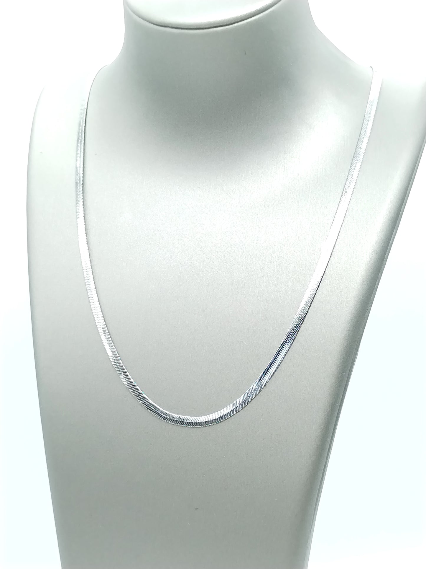 Silver Snake Chain Necklace