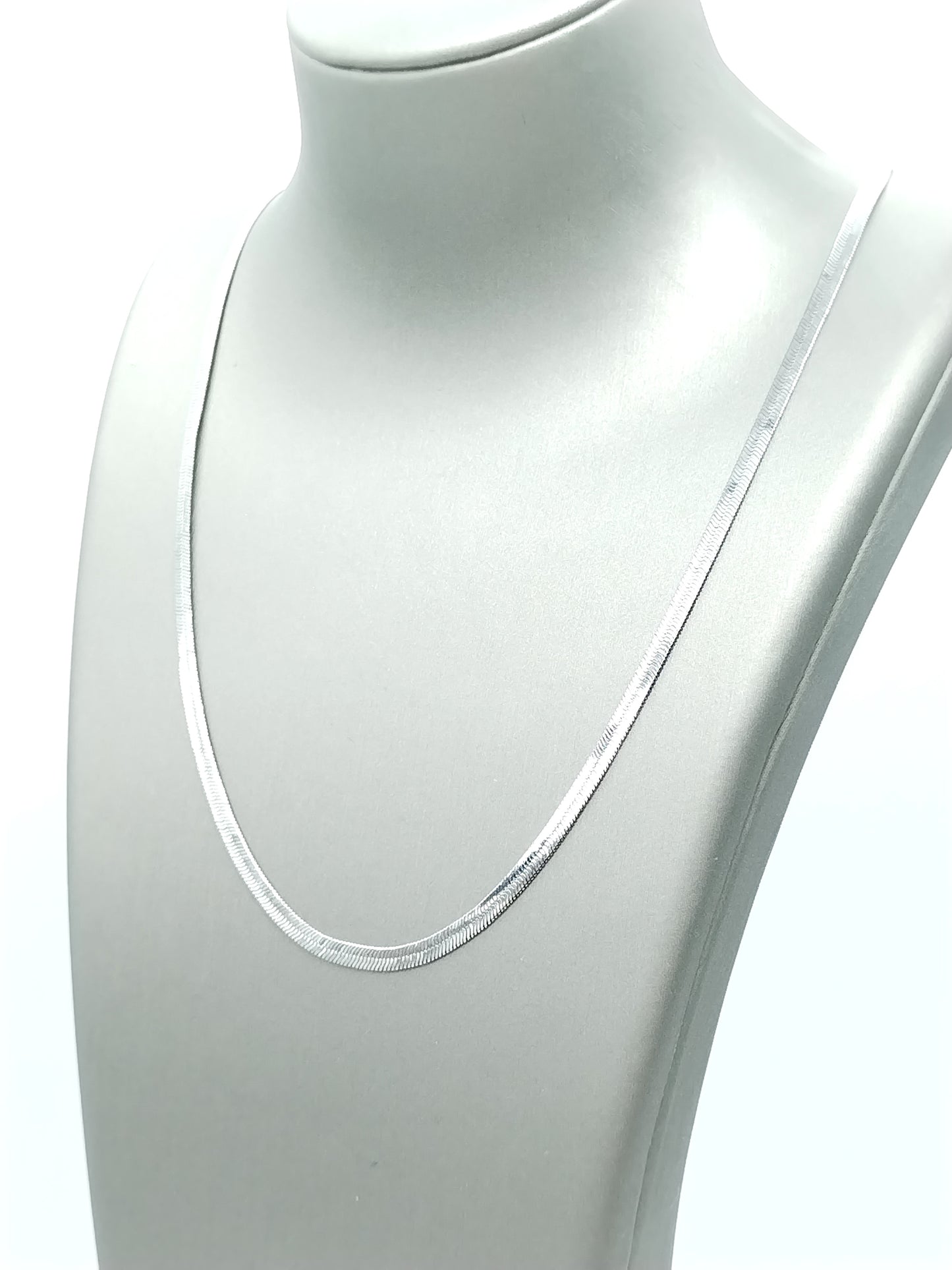 Silver Snake Chain Necklace