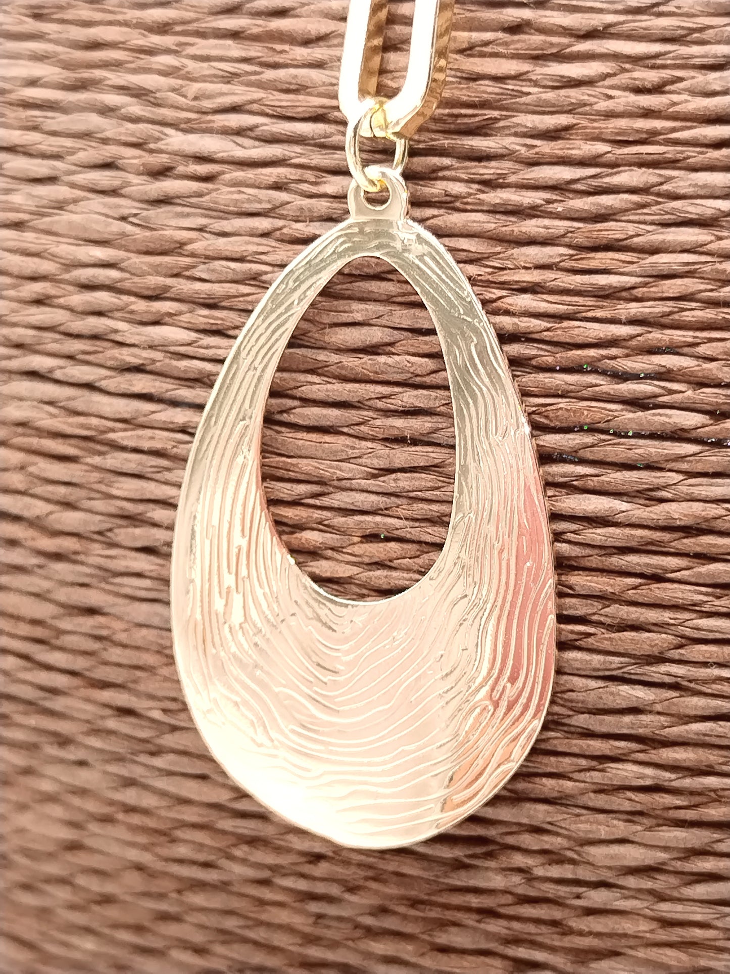 Charms Necklace, Gold Oval Chain, Dangling, Layering, Elegant, Women Jewelry, Holidays Gift