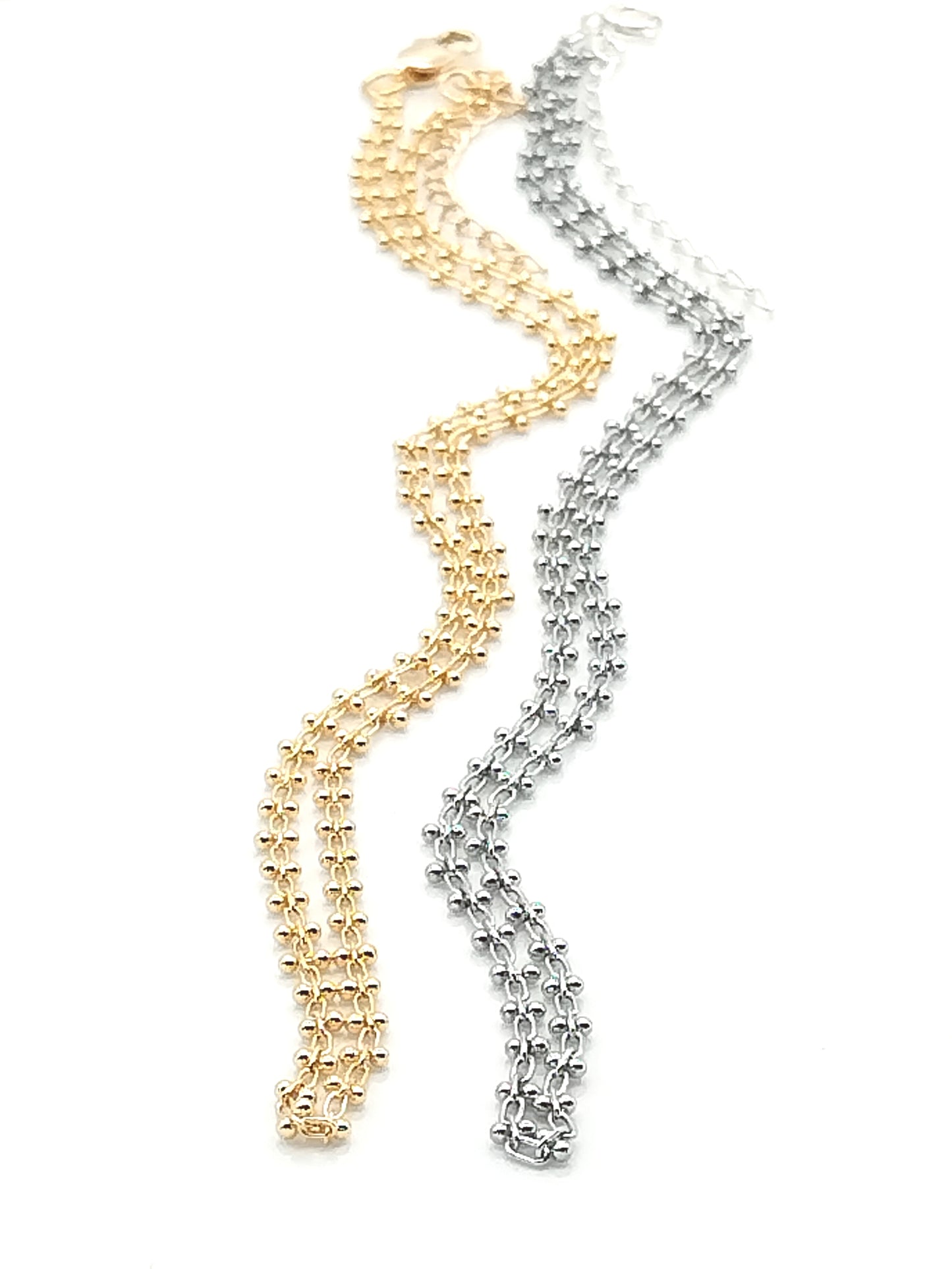 Silbernes Kettenhalsband, trendige Halskette, Valentinstagsgeschenk, minimalistischer Schmuck, Frauen (Copia)