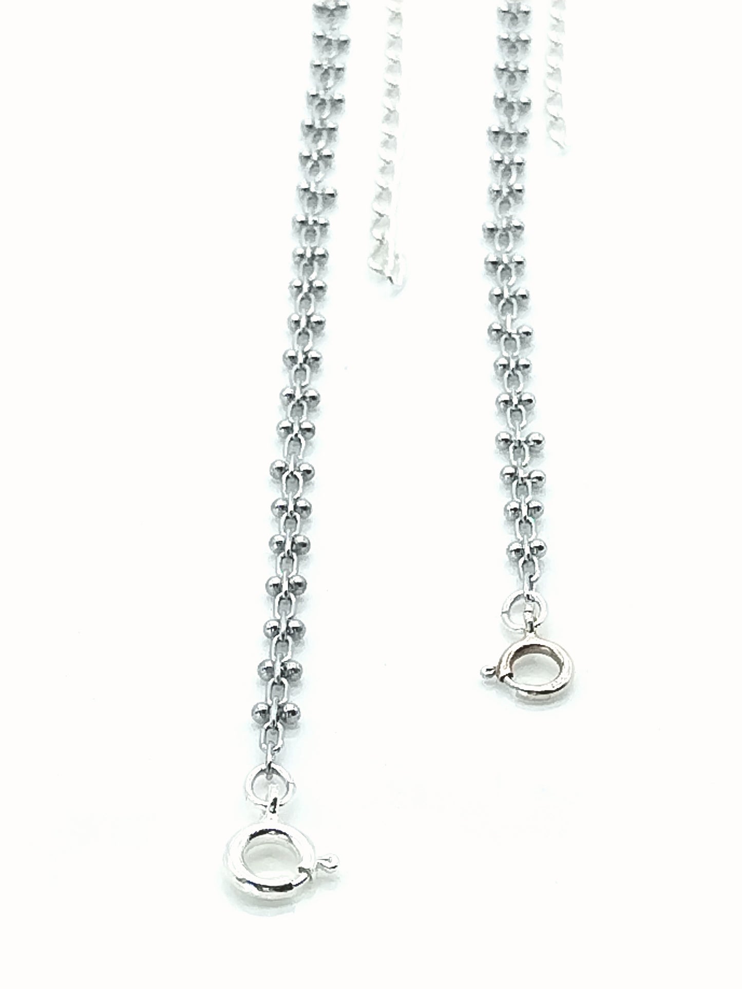 Silbernes Kettenhalsband, trendige Halskette, Valentinstagsgeschenk, minimalistischer Schmuck, Frauen (Copia)
