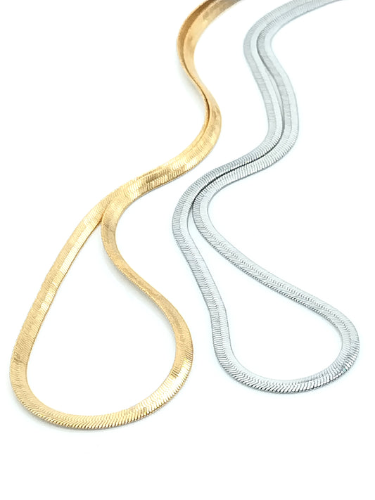 Goldene Schlangenkettenkette