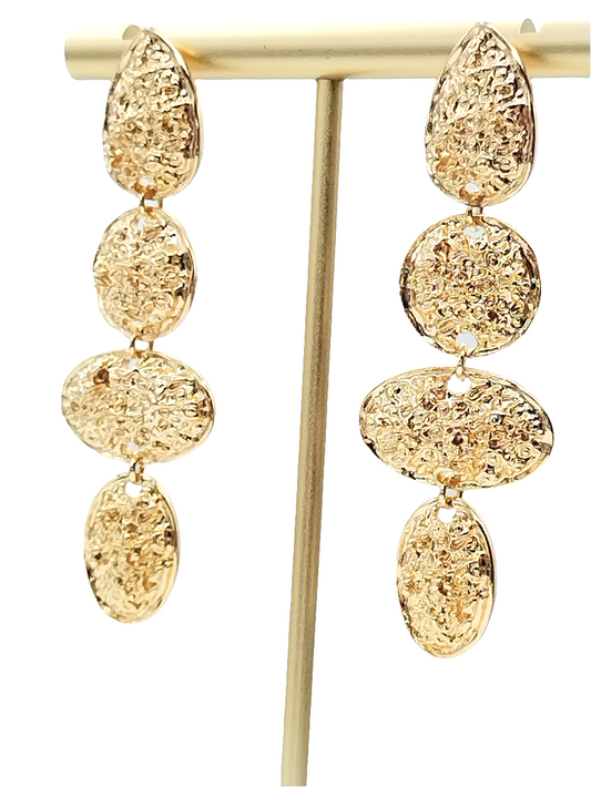 Stunning Long Gold Dangle Earrings for Women