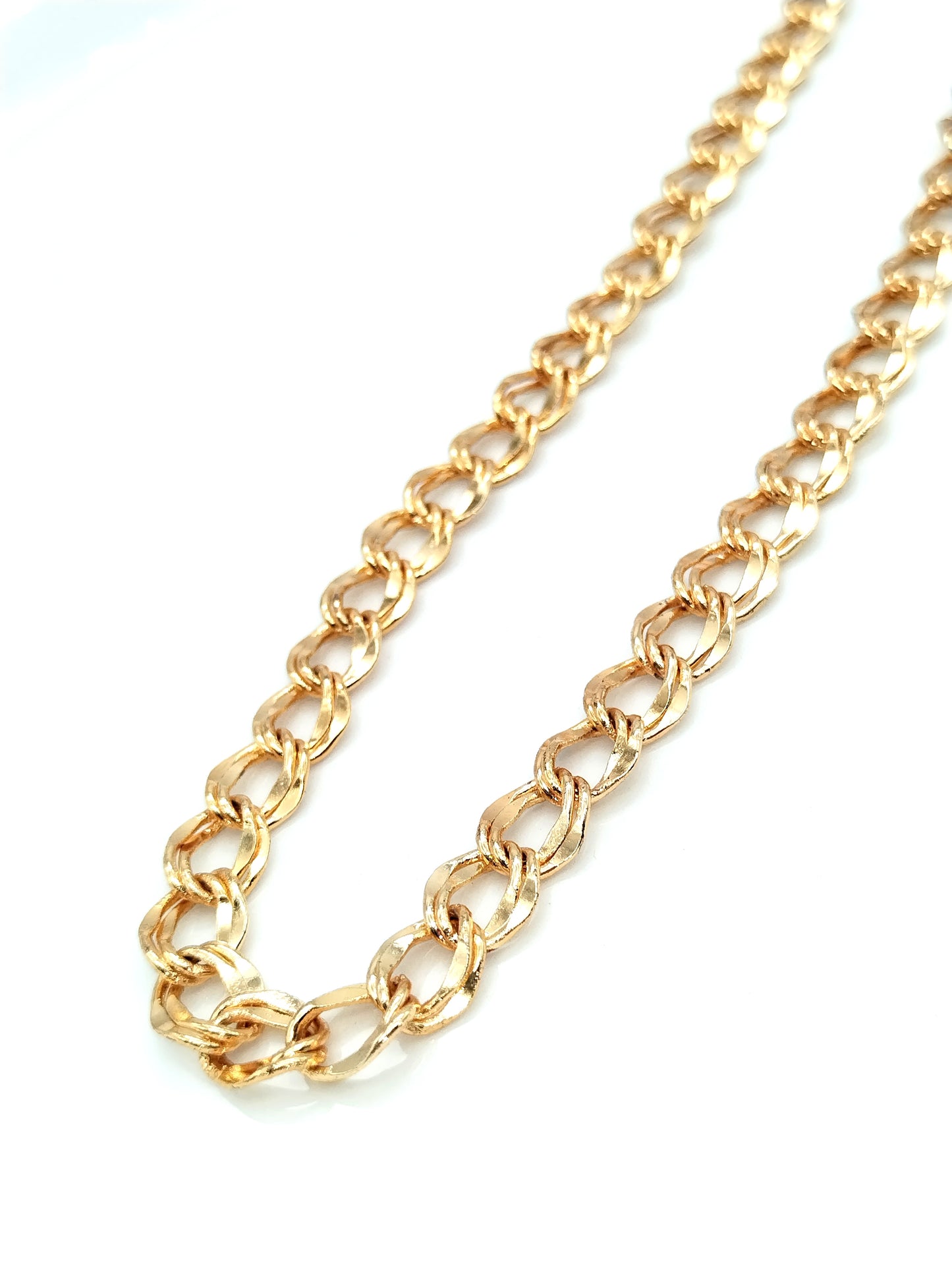 Chunky 18k Gold Plated Mariner Chain Necklace | Toogle Clasp