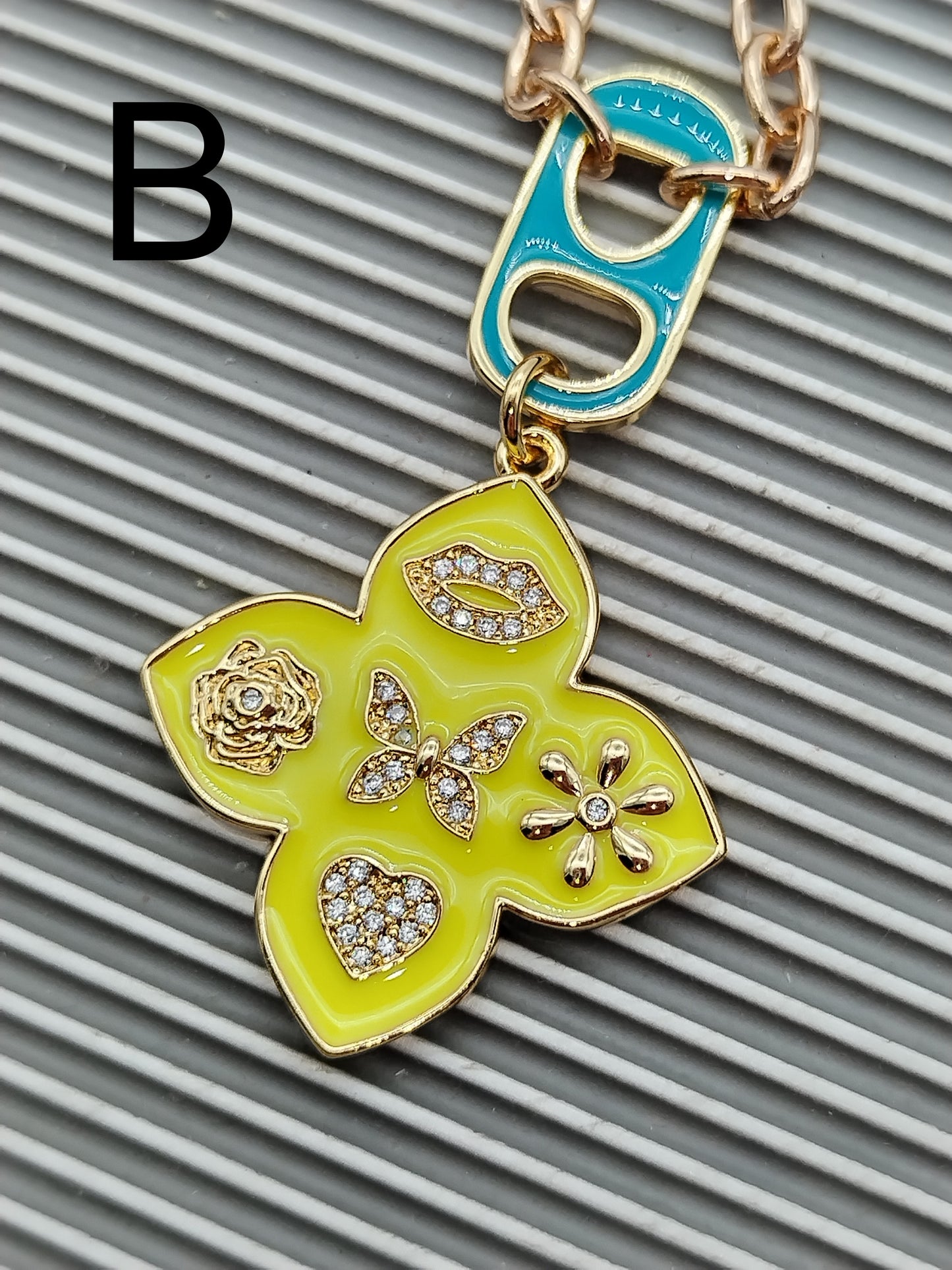 Clove Charm and Soda Tab Necklace, Good Luck,14k Gold Filled Chain Necklace