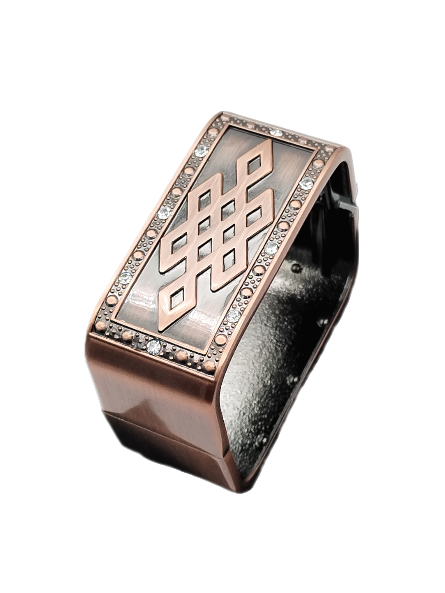 Klobiges Cooper-Armband, rechteckiger Armreif, Modeschmuck, Frauen, Mädchen, Geschenke, Geburtstag