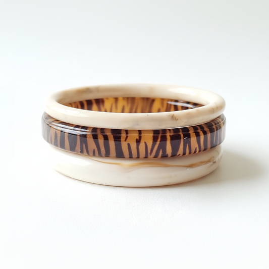 Bangle trio - improved beige visibility