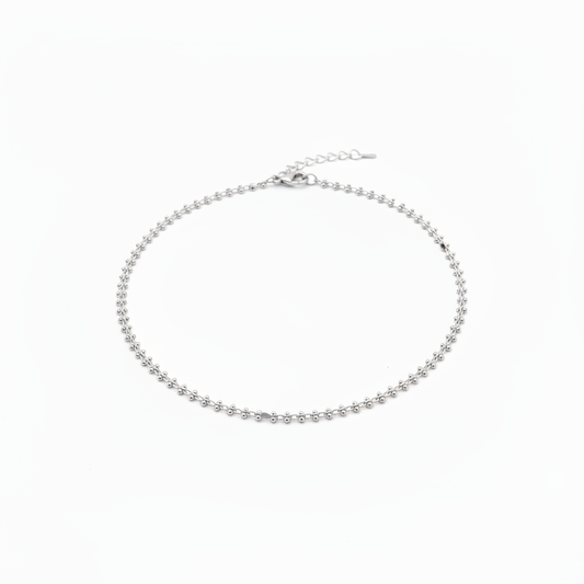 Silver Plated Satellite Choker Necklace for Women
